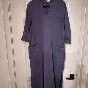 Haven by Talbots Lounge Women's Dress in Blue